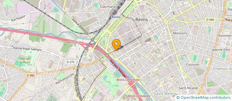 localisation de l'entreprise SCI MARIEM  REIMS