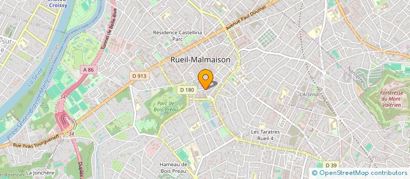 localisation de l'entreprise SCI MARIEMMA à RUEIL-MALMAISON