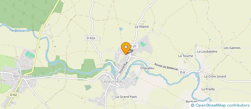 localisation de l'entreprise SCI MARIENATH  BOIVRE-LA-VALLEE