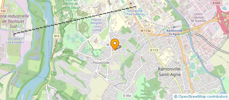localisation de l'entreprise SCI MARIENES à TOULOUSE