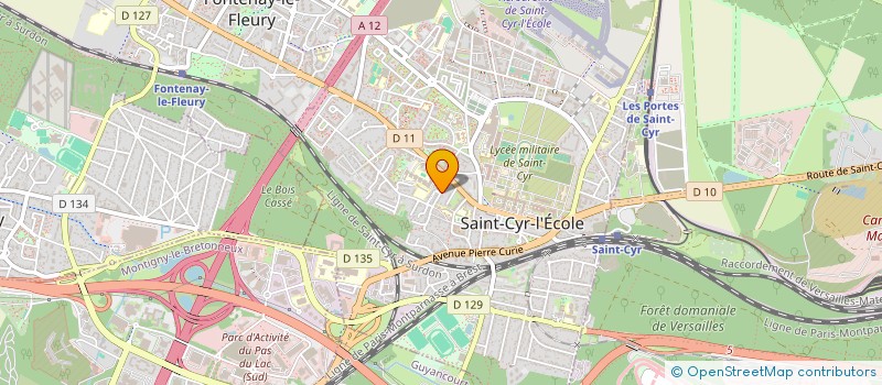 localisation de l'entreprise SCI MARIETA  SAINT-CYR-L'ECOLE