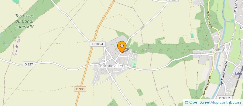 localisation de l'entreprise SCI MARIETEAM à SAINT-PIAT