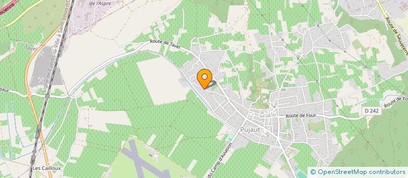 localisation de l'entreprise SCI MARIETON  PUJAUT