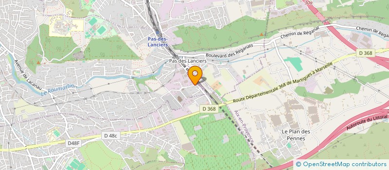 localisation de l'entreprise SCI MARIETTE PACHA  MARIGNANE