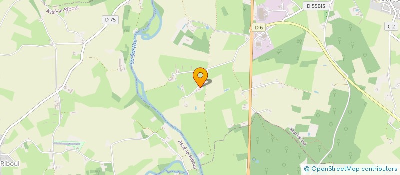 localisation de l'entreprise SCI MARIFAB  MARESCHE