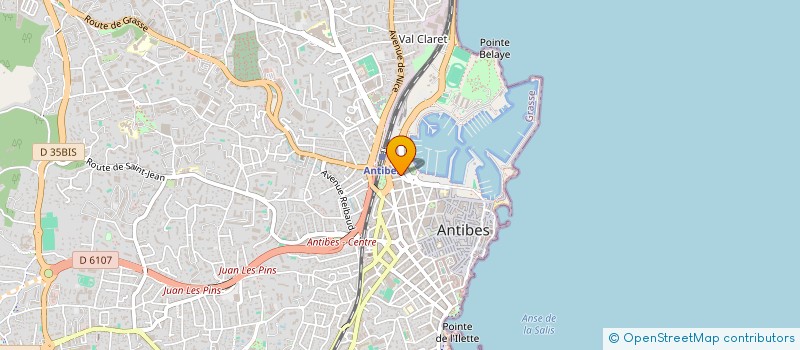 localisation de l'entreprise SCI MARIFLOR à ANTIBES