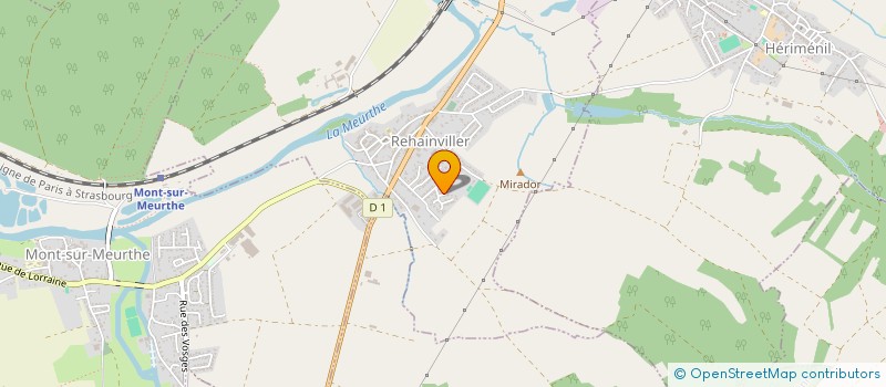 localisation de l'entreprise SCI MARIGAUT  REHAINVILLER