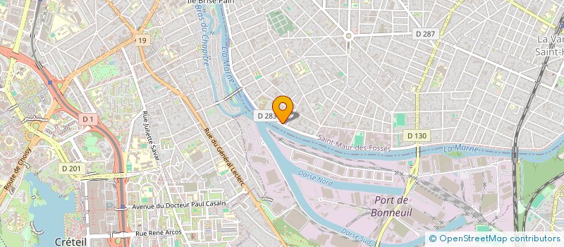 localisation de l'entreprise SCI MARIGNAN -VALTHE à SAINT-MAUR-DES-FOSSES