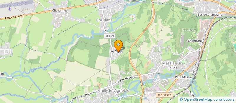 localisation de l'entreprise SCI MARIGNY  CHILLY-LE-VIGNOBLE