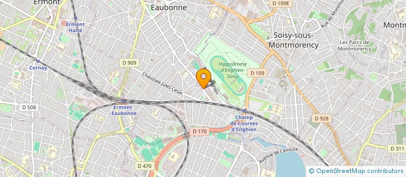 localisation de l'entreprise SCI MARIGNY à EAUBONNE