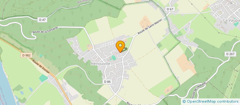 localisation de l'entreprise SCI MARIGNY IMMO  HENOUVILLE