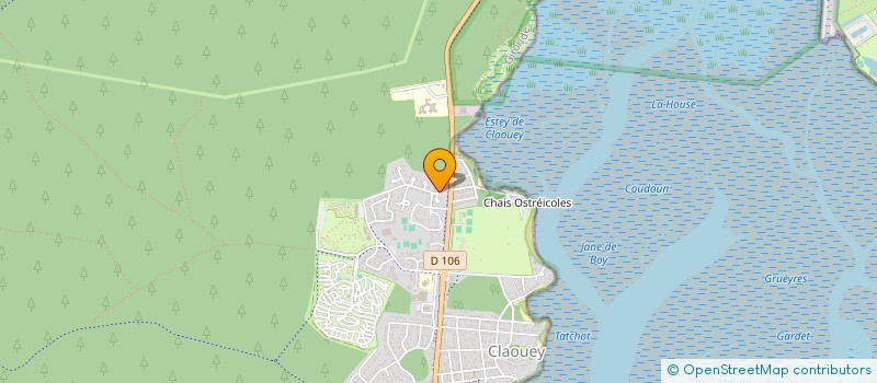 localisation de l'entreprise SCI MARIGUYL  LEGE-CAP-FERRET