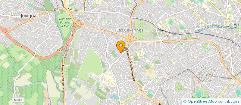 localisation de l'entreprise SCI MARIINSKY à MONTPELLIER