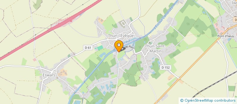 localisation de l'entreprise SCI MARIJANE  THUN-L'EVEQUE