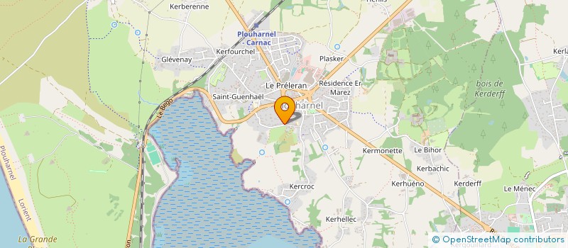 localisation de l'entreprise SCI MARIJEANNE  PLOUHARNEL