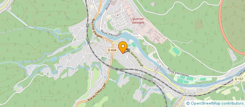 localisation de l'entreprise SCI MARIJER à EPINAL