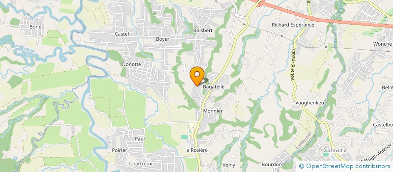 localisation de l'entreprise SCI MARIKLEB  LAMENTIN