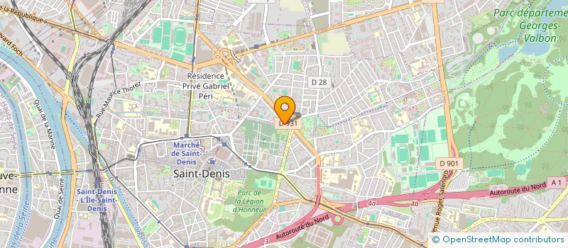 localisation de l'entreprise SCI MARIKO à SAINT-DENIS