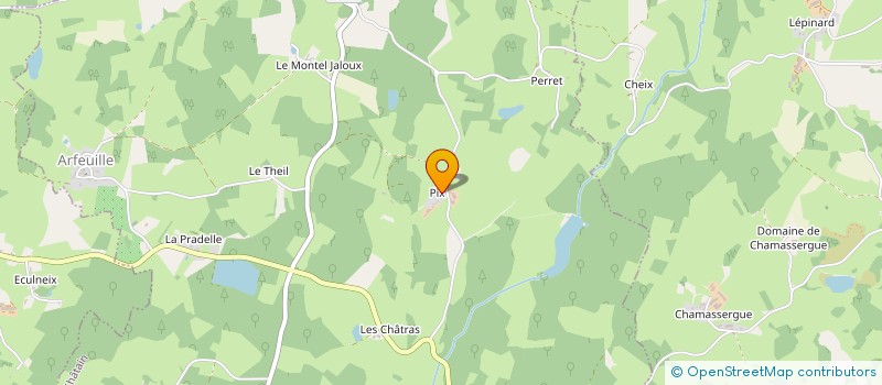 localisation de l'entreprise SCI MARILANDE  ARFEUILLE-CHATAIN