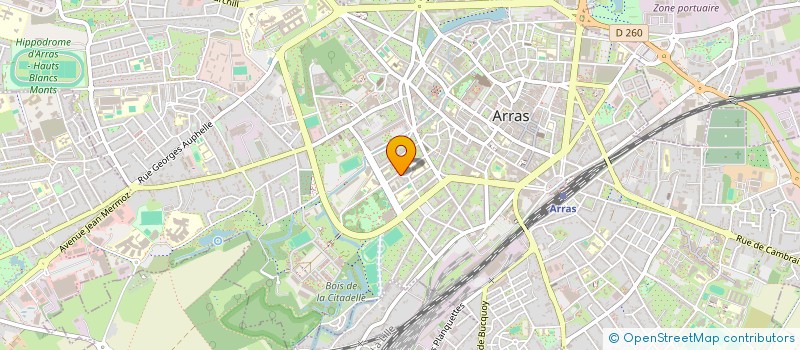 localisation de l'entreprise SCI MARILAUR à ARRAS