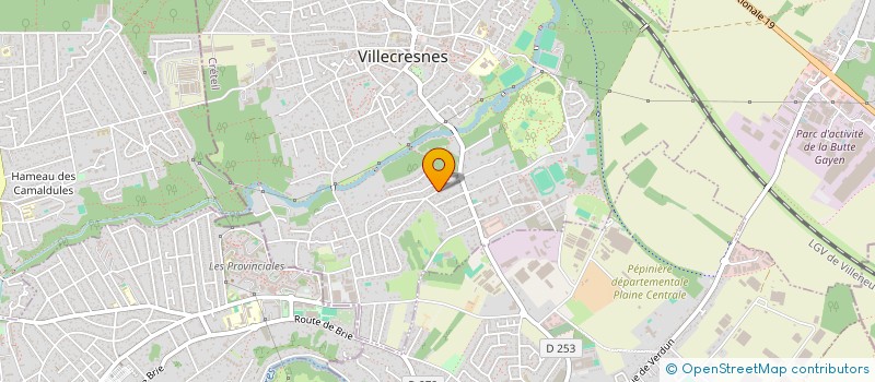 localisation de l'entreprise SCI MARILEA  VILLECRESNES