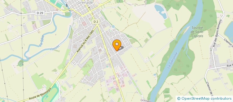 localisation de l'entreprise SCI MARILONE  GRENADE