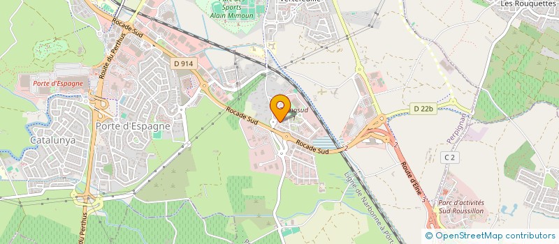 localisation de l'entreprise SCI MARILOU à PERPIGNAN