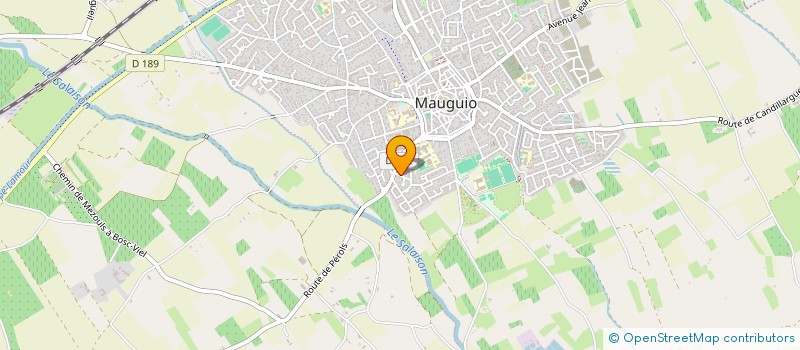 localisation de l'entreprise SCI MARILOU  MAUGUIO