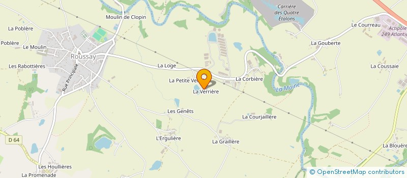 localisation de l'entreprise SCI MARILOU à SEVREMOINE