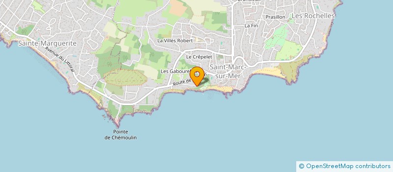 localisation de l'entreprise SCI MARILY  SAINT-NAZAIRE