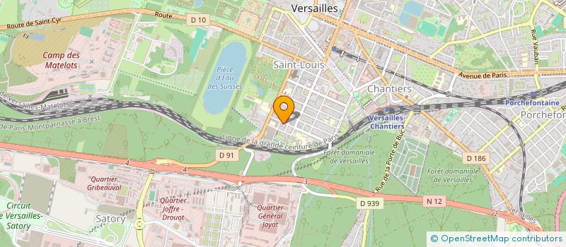 localisation de l'entreprise SCI MARIMMO à VERSAILLES