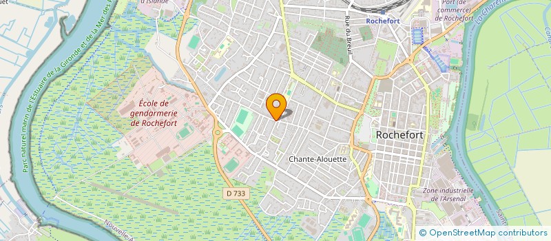 localisation de l'entreprise SCI MARIMMO  ROCHEFORT