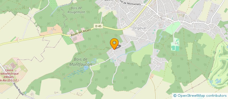 localisation de l'entreprise SCI MARIMMO  ORGEVAL