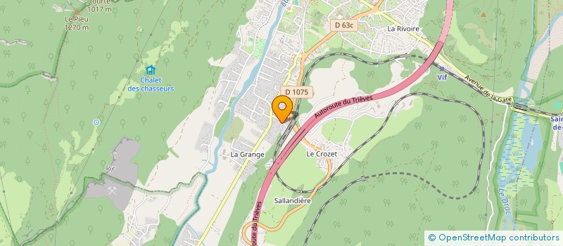 localisation de l'entreprise SCI MARIN  VIF