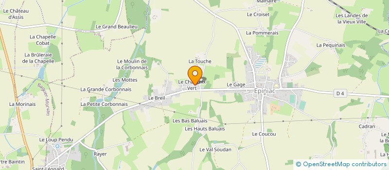 localisation de l'entreprise SCI MARIN'AIR  EPINIAC