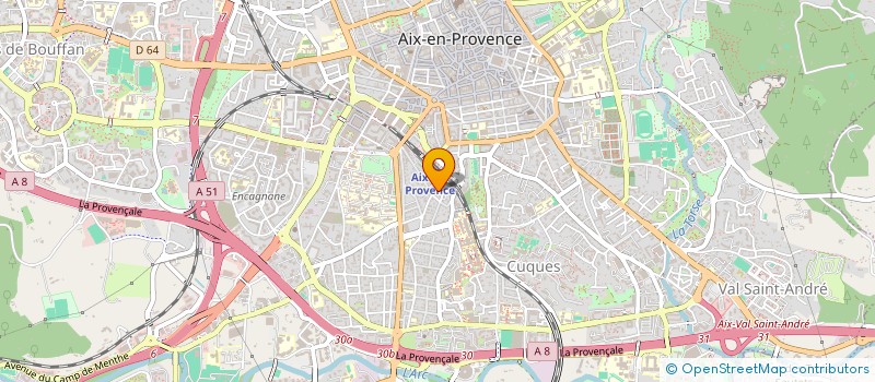 localisation de l'entreprise SCI MARINA 138 à AIX-EN-PROVENCE