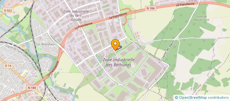 localisation de l'entreprise SCI MARINA 191 à SAINT-OUEN-L'AUMONE