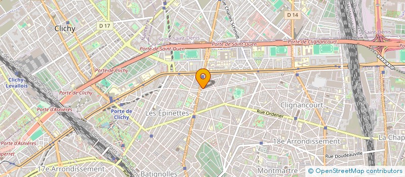 localisation de l'entreprise SCI MARINA  PARIS