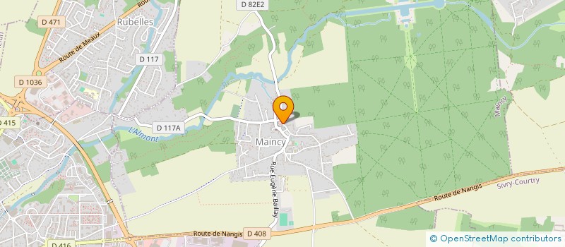 localisation de l'entreprise SCI MARINA 66  MAINCY