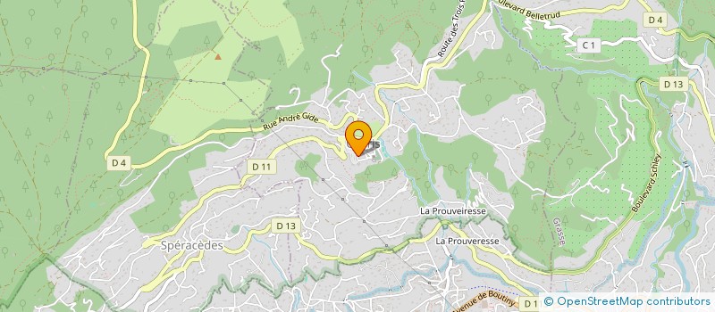 localisation de l'entreprise SCI MARINA AIRPORT à MOUANS-SARTOUX