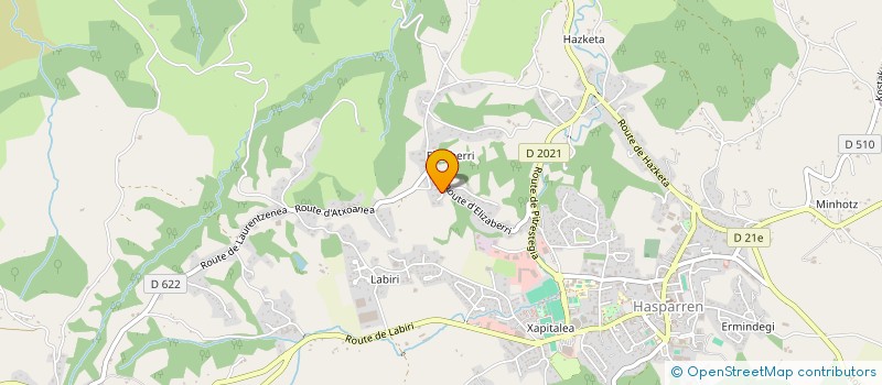 localisation de l'entreprise SCI MARINA IMMO à HASPARREN