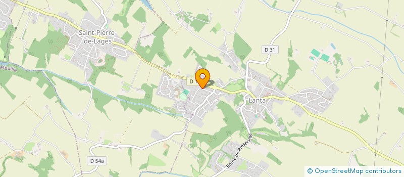 localisation de l'entreprise SCI MARINA-ROMAIN  LANTA