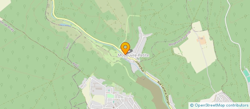 localisation de l'entreprise SCI MARINACCI S P  MOYEUVRE-PETITE