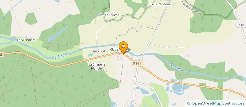 localisation de l'entreprise SCI MARINADOR à NEUILLAY-LES-BOIS