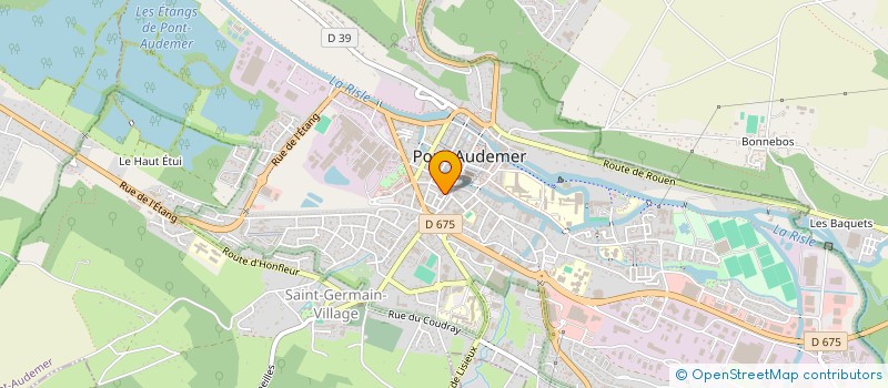 localisation de l'entreprise SCI MARINANGELI à PONT-AUDEMER