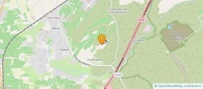 localisation de l'entreprise SCI MARINE  LE CANNET-DES-MAURES