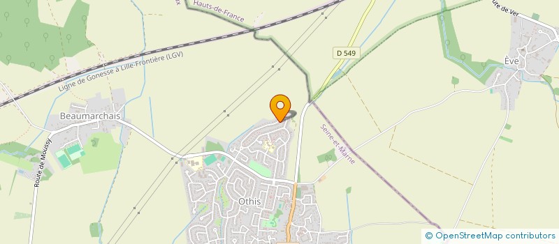 localisation de l'entreprise SCI MARINE  OTHIS