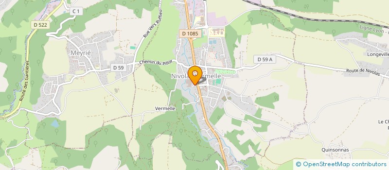 localisation de l'entreprise SCI MARINE  NIVOLAS-VERMELLE