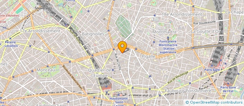 localisation de l'entreprise SCI MARINE  PARIS