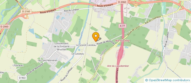 localisation de l'entreprise SCI MARINE à MORMANT-SUR-VERNISSON